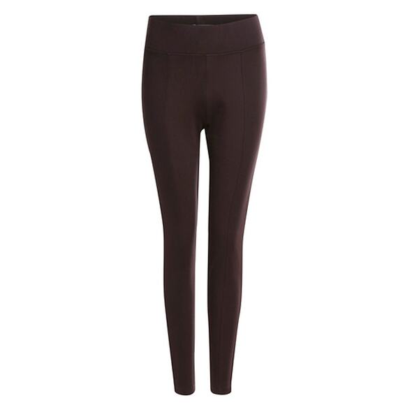 Matty M Pants - MATTY M. Women's The All-Day Side Pocket Legging Size L In Dark Brown